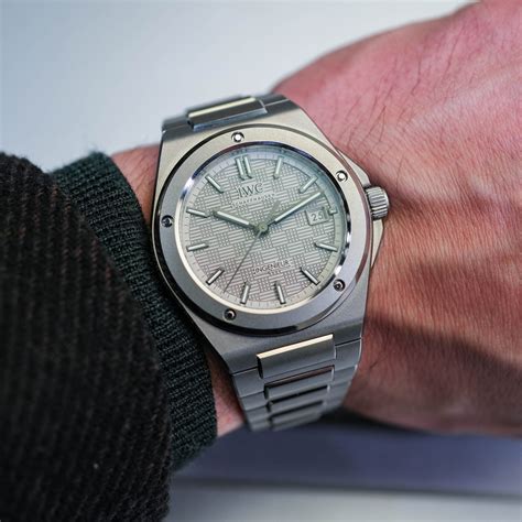 iwc ingenieur amg titanium review|iwc ingenieur titanium 40.